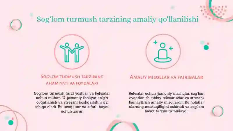 Keksalarda sogʻlom turmush tarzi muammolari 4