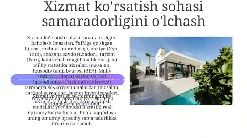 Real iqtisodiyot va xizmatlar sohasi 4