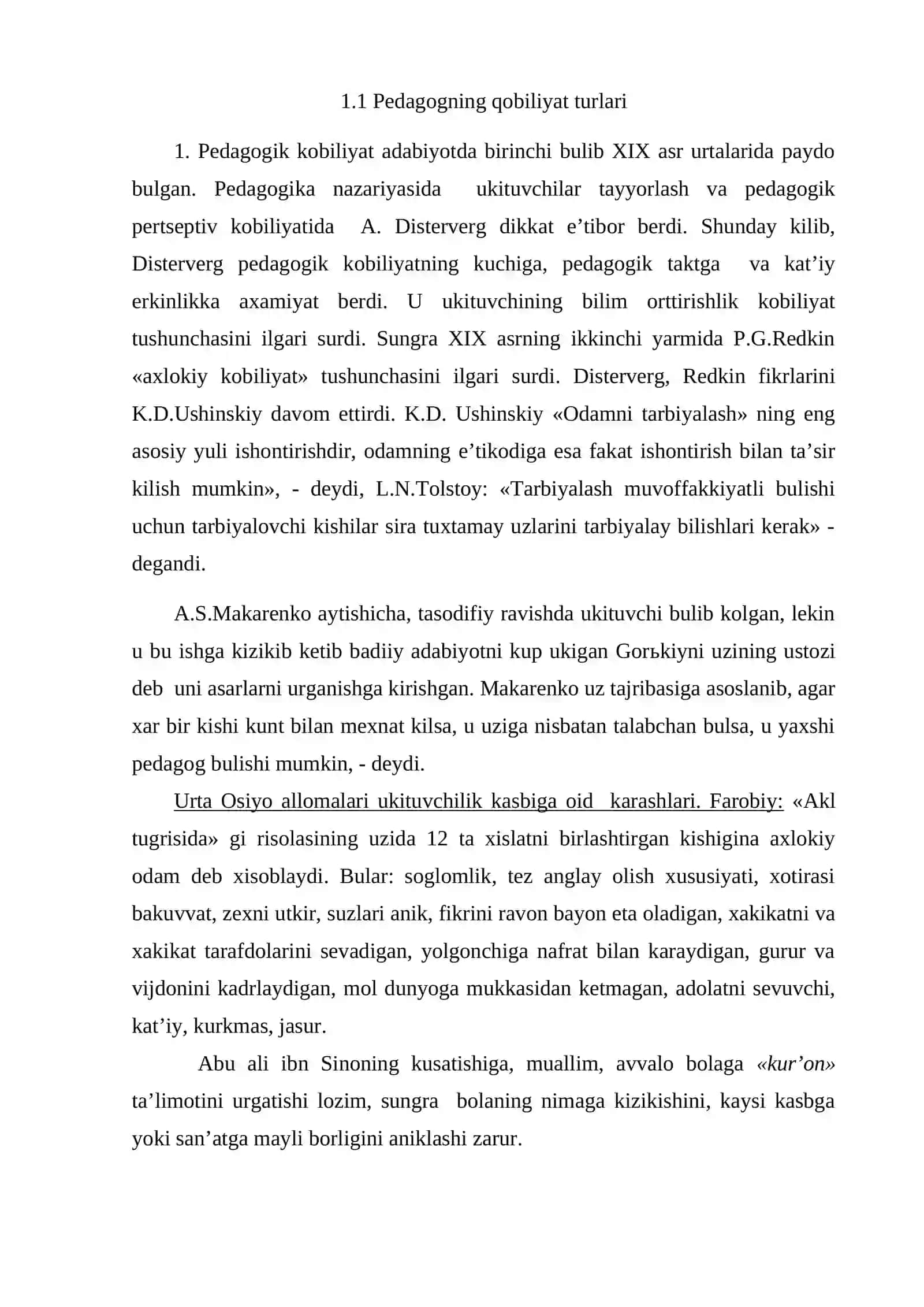 Pedagogning kompetentlik va Pedagogning kompetentlik qobiliyati asoslari 4