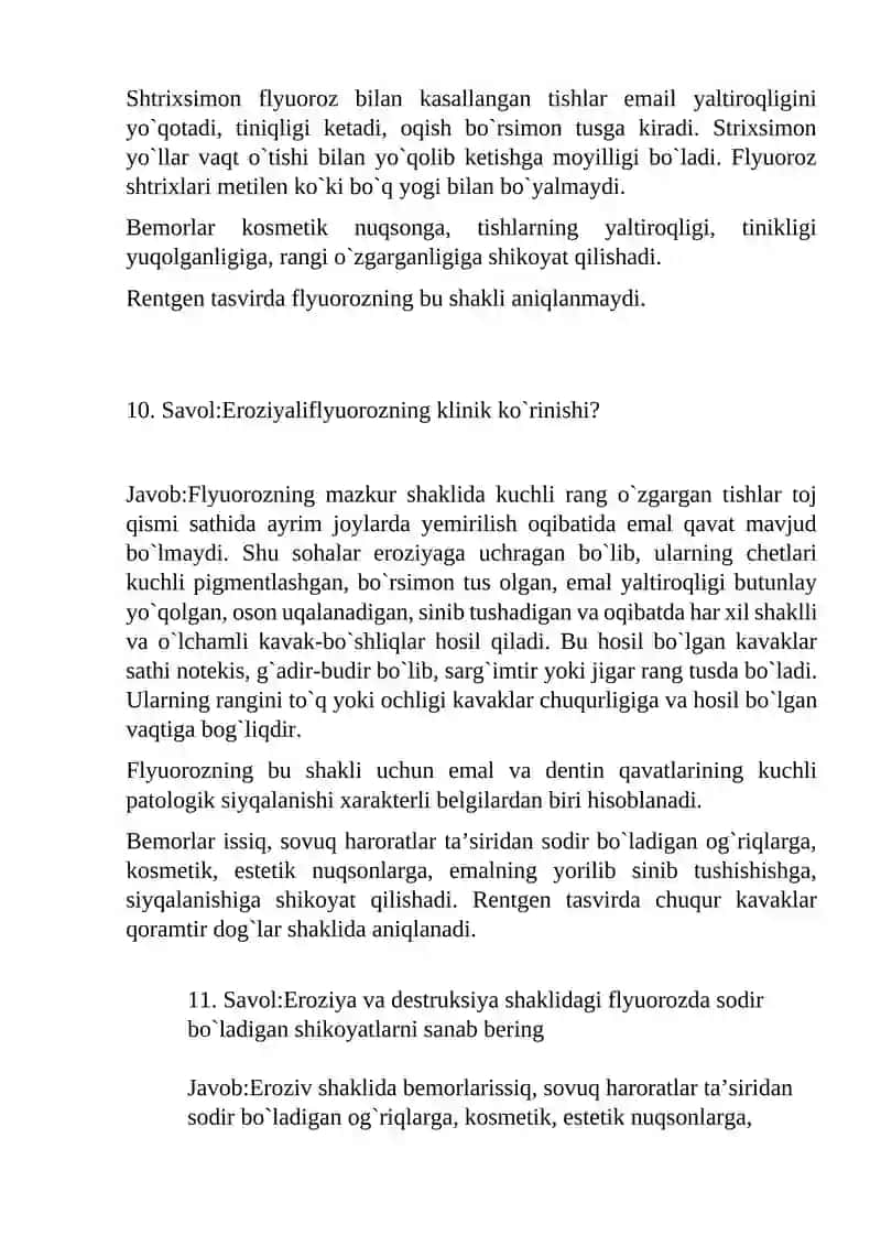 Emal gipoplaziyasi va flyuorozi 4
