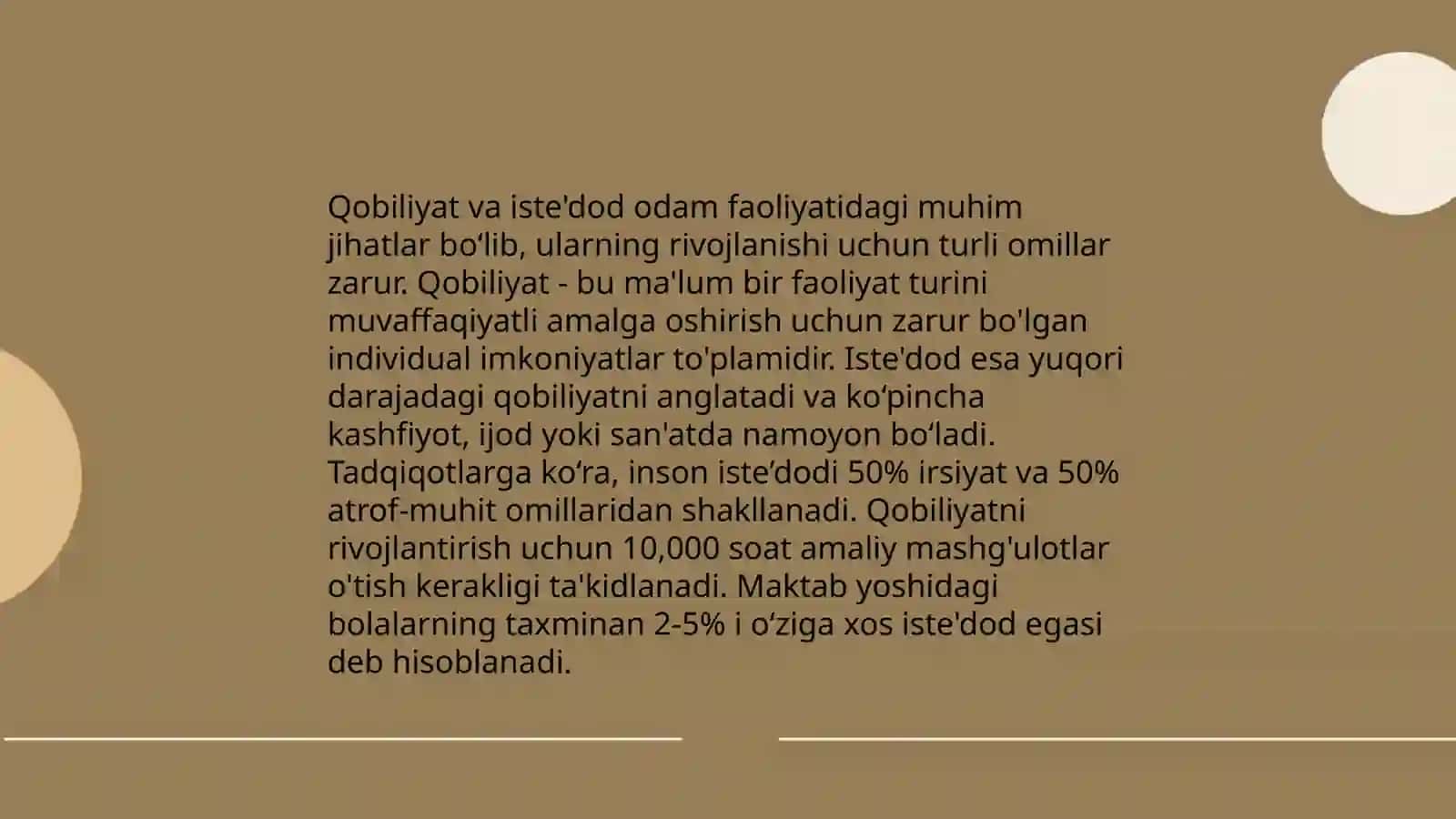Qobilyat va uning rivojlanishi 4