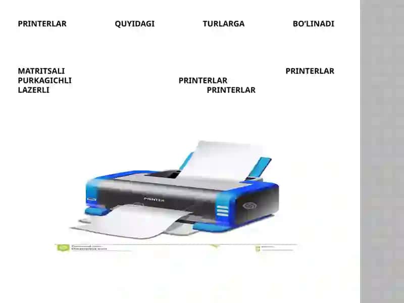 Canon printerlari haqida 4