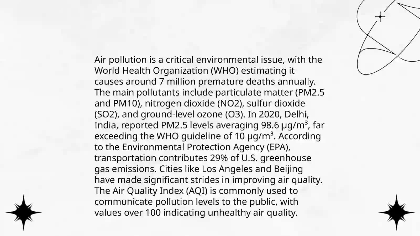 Environmental problem 4