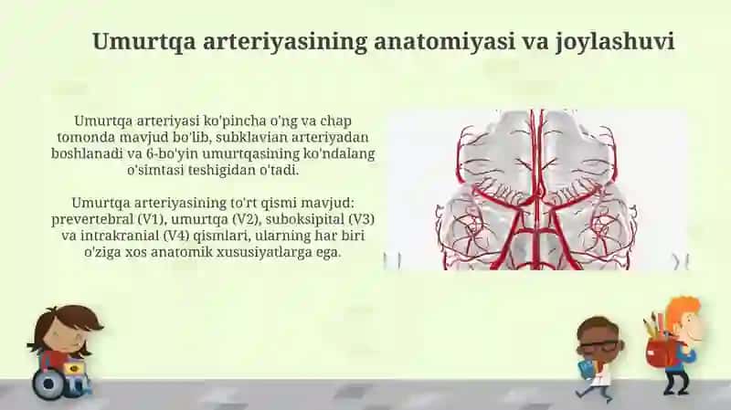 Umurtqa arteriyalar iskachlanishlari 4