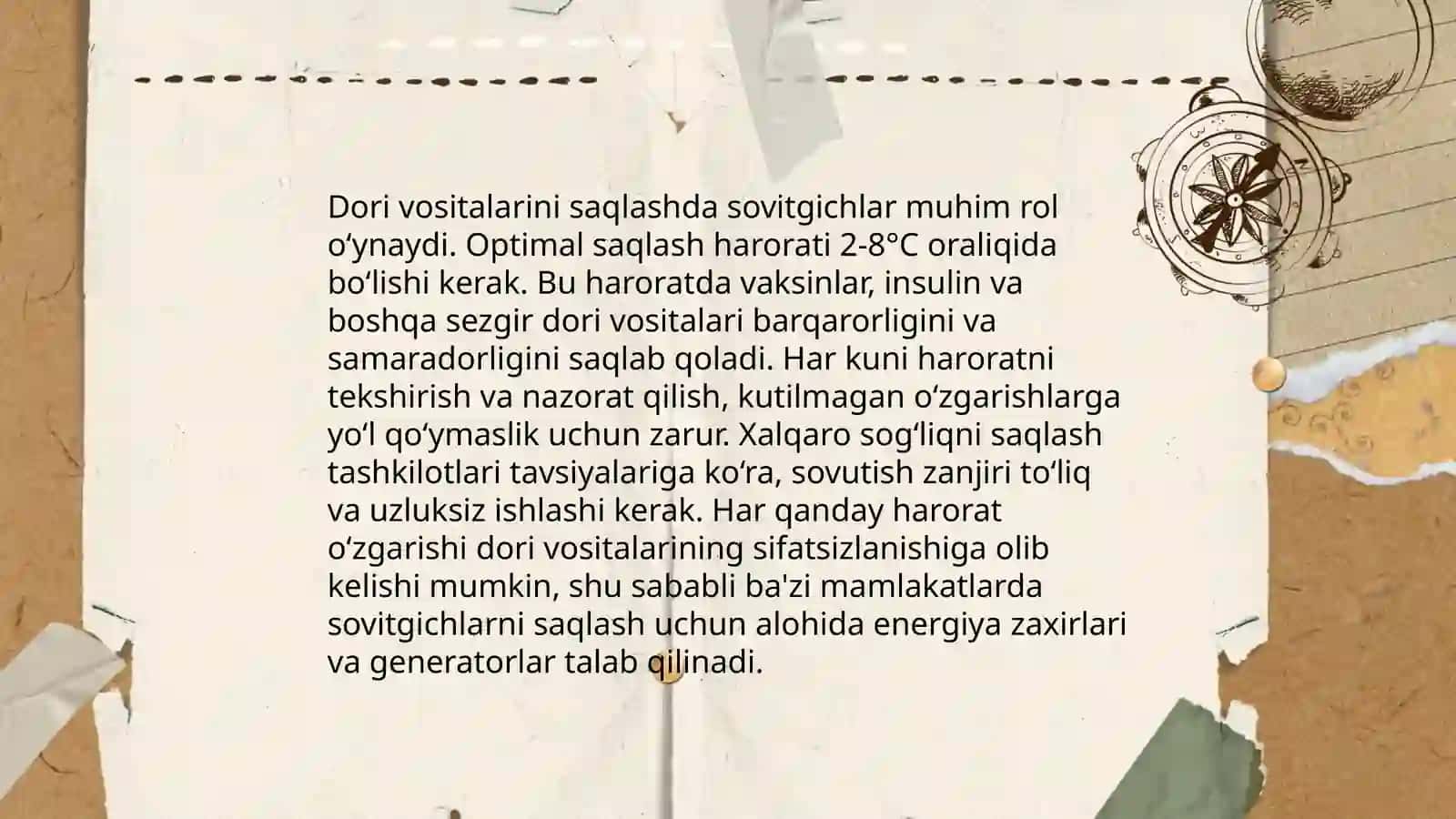 Sovitgichlarni farmatsevtika sanoatida qoʻllanilishi 4