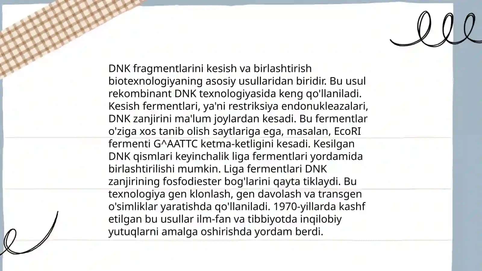 Rekombinant DNK texnologiyasi 4