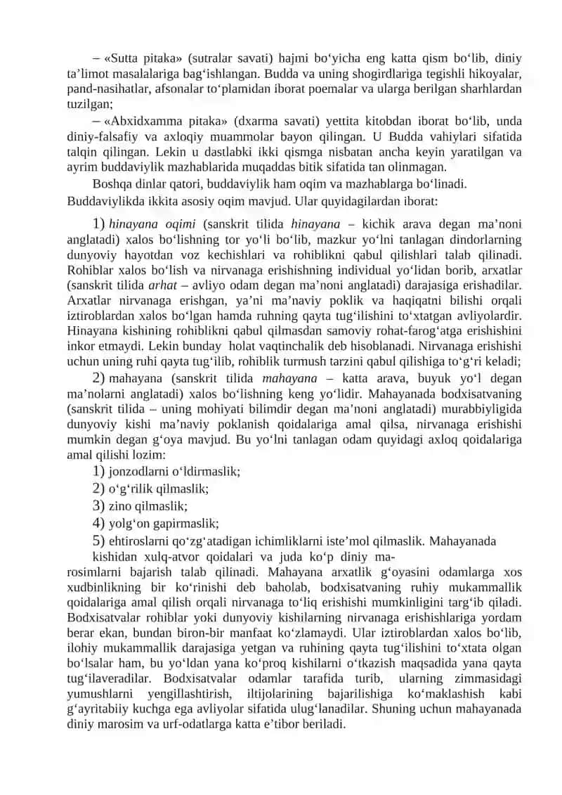 Buddaviylikning mohiyati va xususiyatlari 4