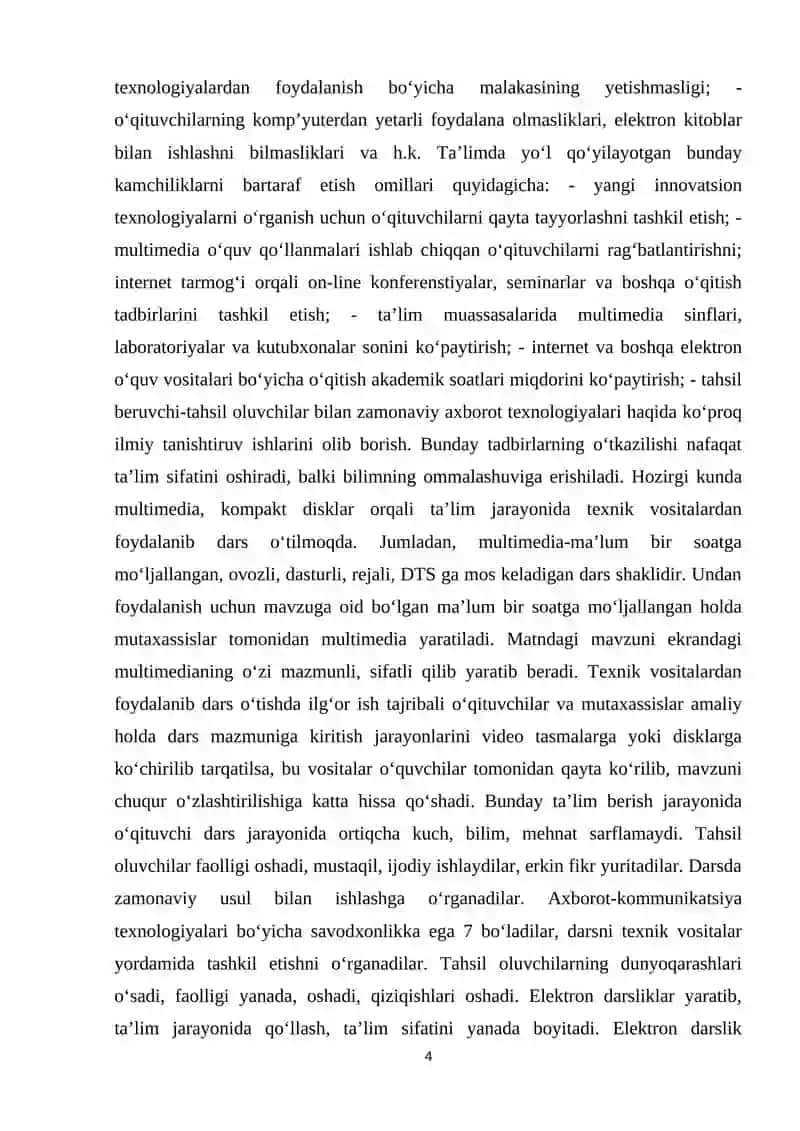 3- SINFDA MATEMATIKADAN INTEGRATSIYALASHGAN DARSLA 4