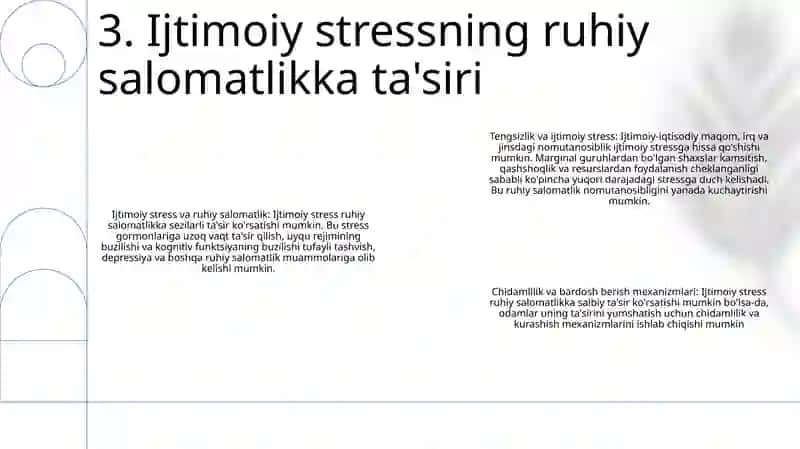 Ijtimoiy Stress Va Psixik Salomatlik 4