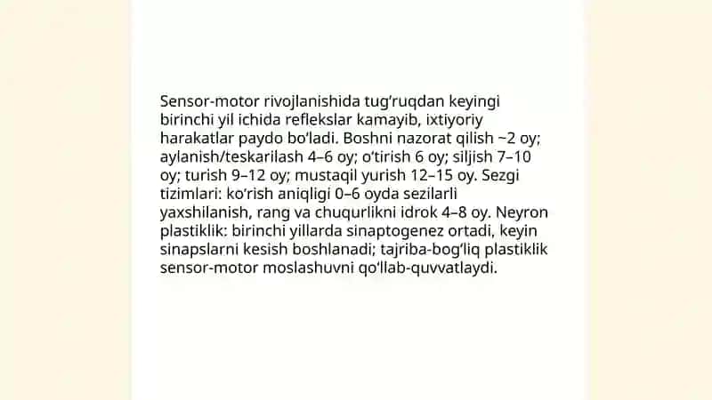 Go'daklik davr psixologiyasi 4