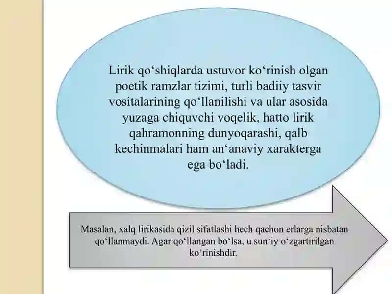 Lirik qoʻshiqlarda ramziylik 4