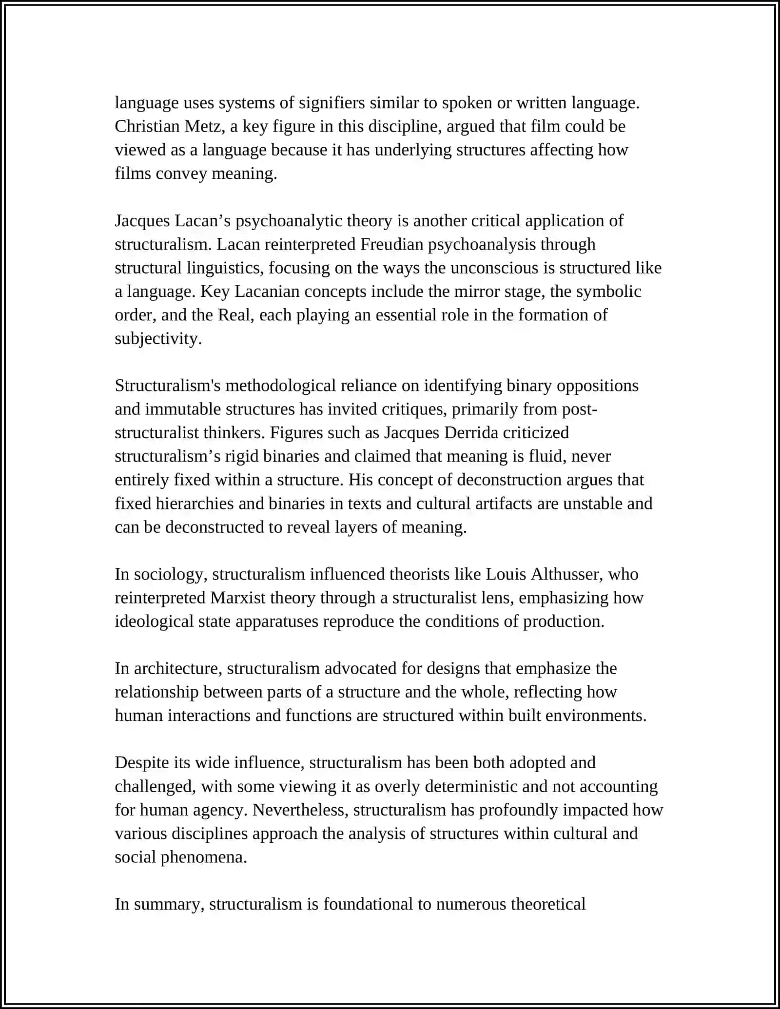 Literary Theory 4