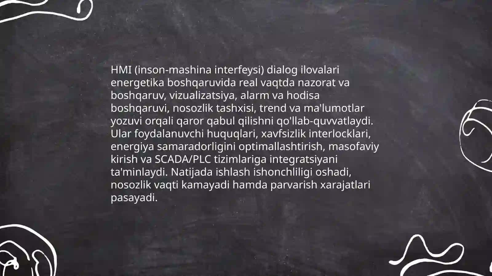 Energetikada qo’llaniladigan dialog rejimidagi dasturlar va ularning ahamiyati 4
