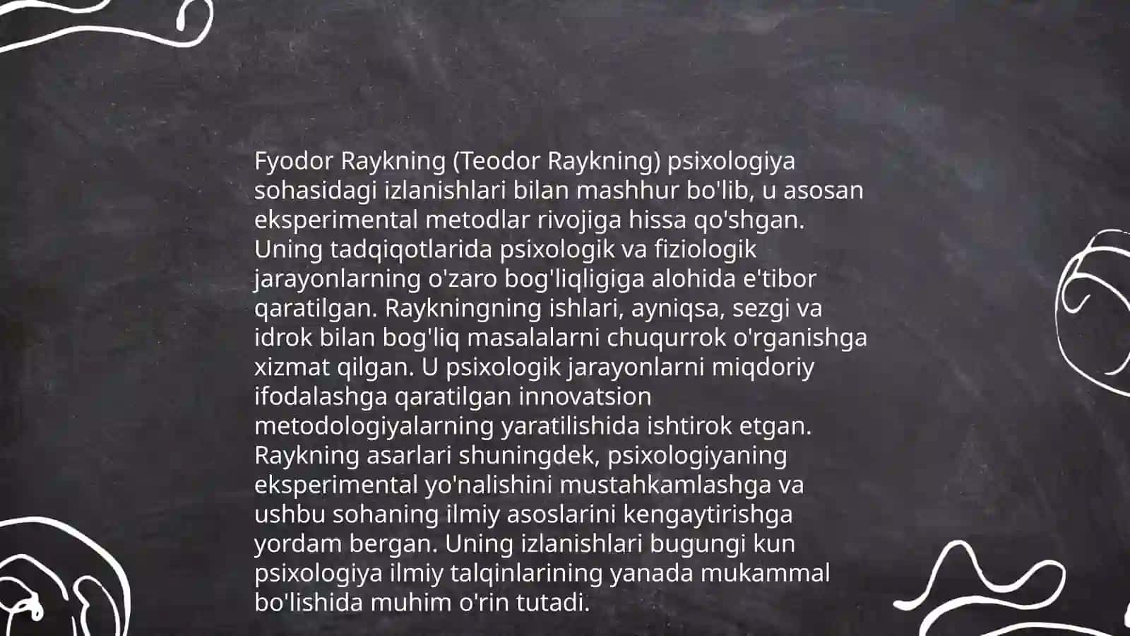 Tyodor Raykning hayoti va ijodi 4