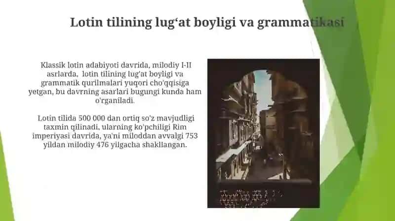 Lotin tili tarixi 4