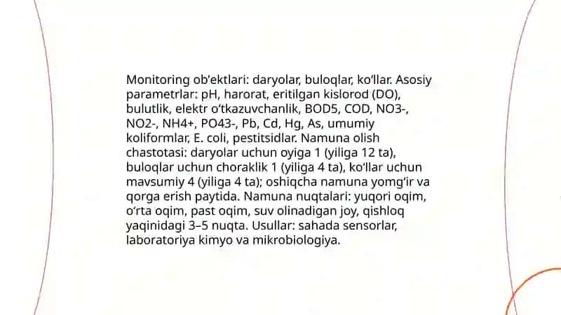 Togʻ va togʻoldi mintaqalarida ekologik monitoring 4