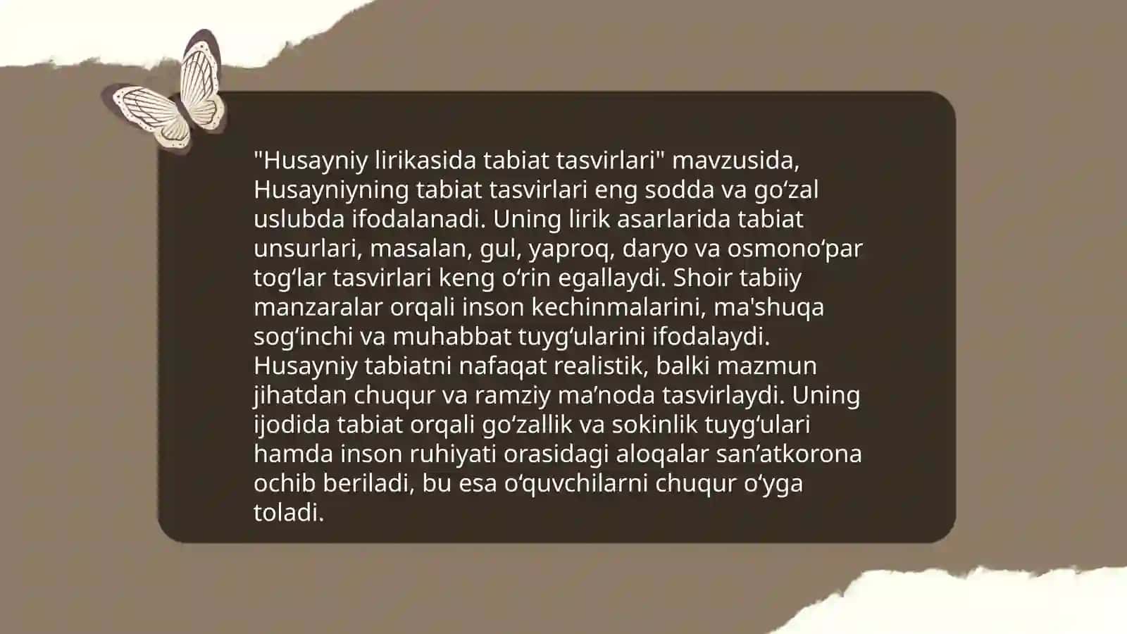 Husayniy lirikasidagi obrazlar tizimini tahlil qilish 4