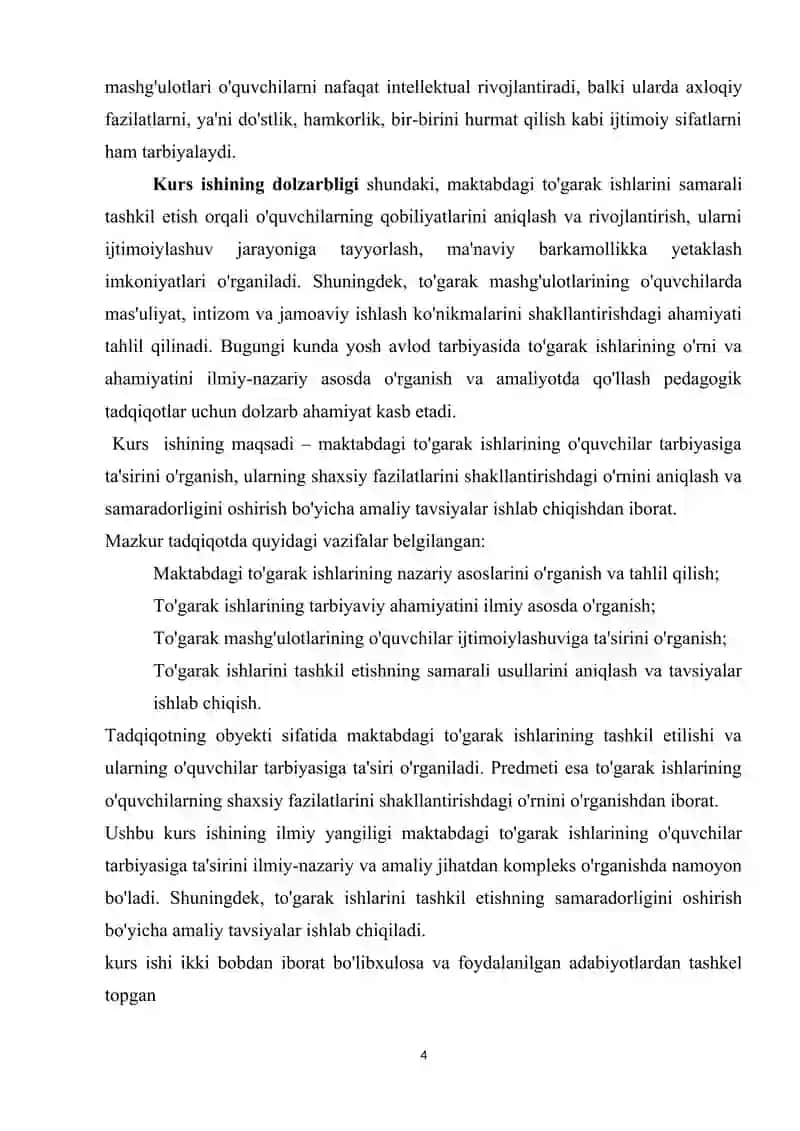 3-SINFDA TO'GARAK MASHG’ULOTLARINI TASHKIL ETISH TAJRIBASI 4