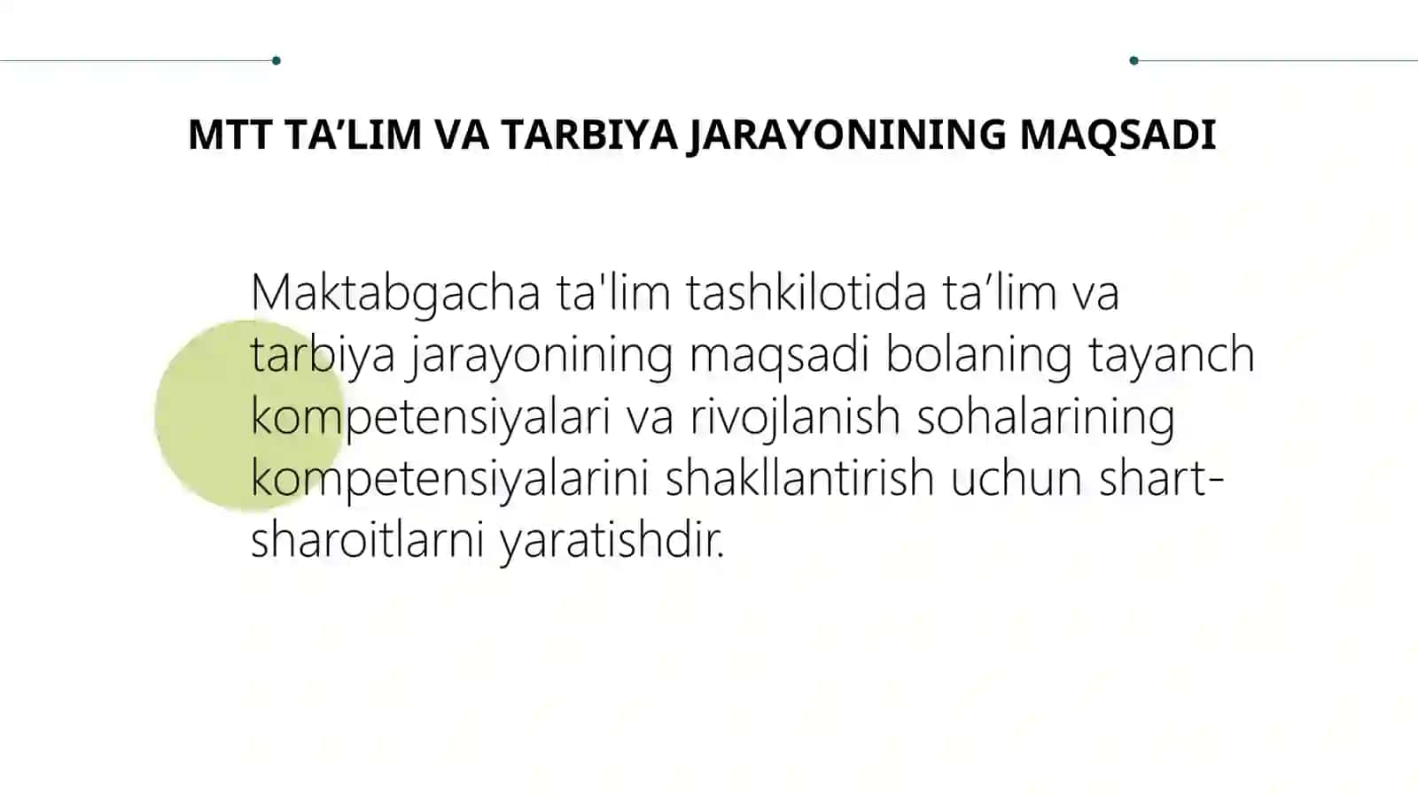 MTM ta'lim jarayonining maqsad va tamoyillari 4