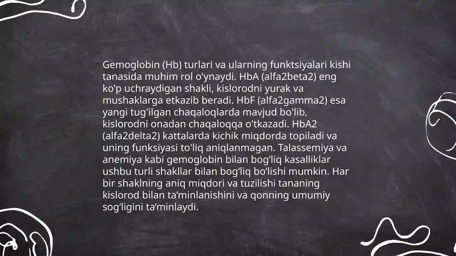 Gemoglobin va uning turlari.Leykotsitlar,tibbiyotdagi ahamiyati 4