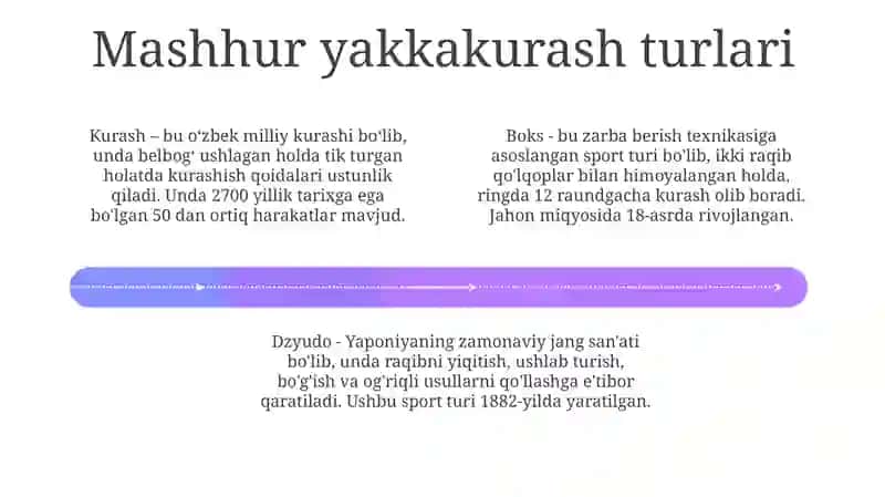 Sharq yakkakurashlari 4