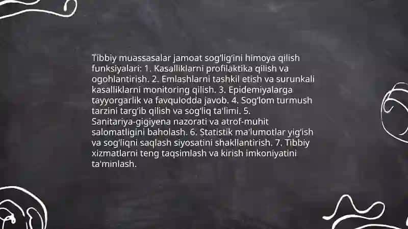 Tibbiy muosasalar ijtimoy tashkilot sifatida 4