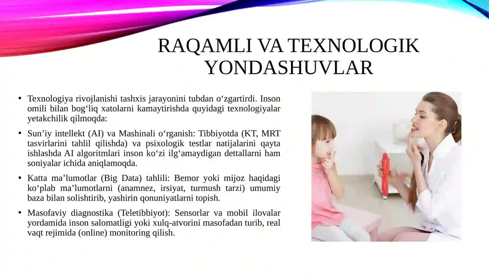 TASHXIS QO‘YISHDA ZAMONAVIY YONDASHUVLAR 4
