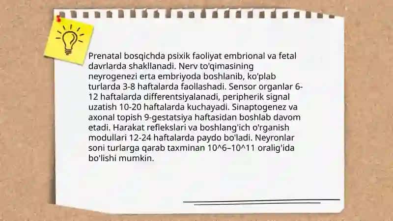 Hayvonlarning psixik faoliyatini ontogenezda rivojlanishi 4