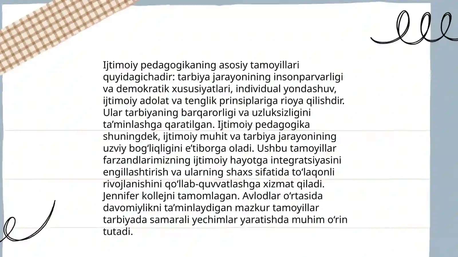 Ijtimoiy pedagogika fanining joriy etilishi 4