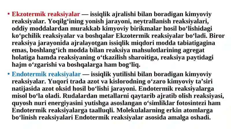 Termokimyo asoslari 4