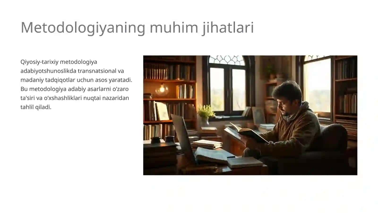 Jahon adabiyotini qiyosiy-tarixiy o‘rganilishi va Veselovski tadqiqoti 4