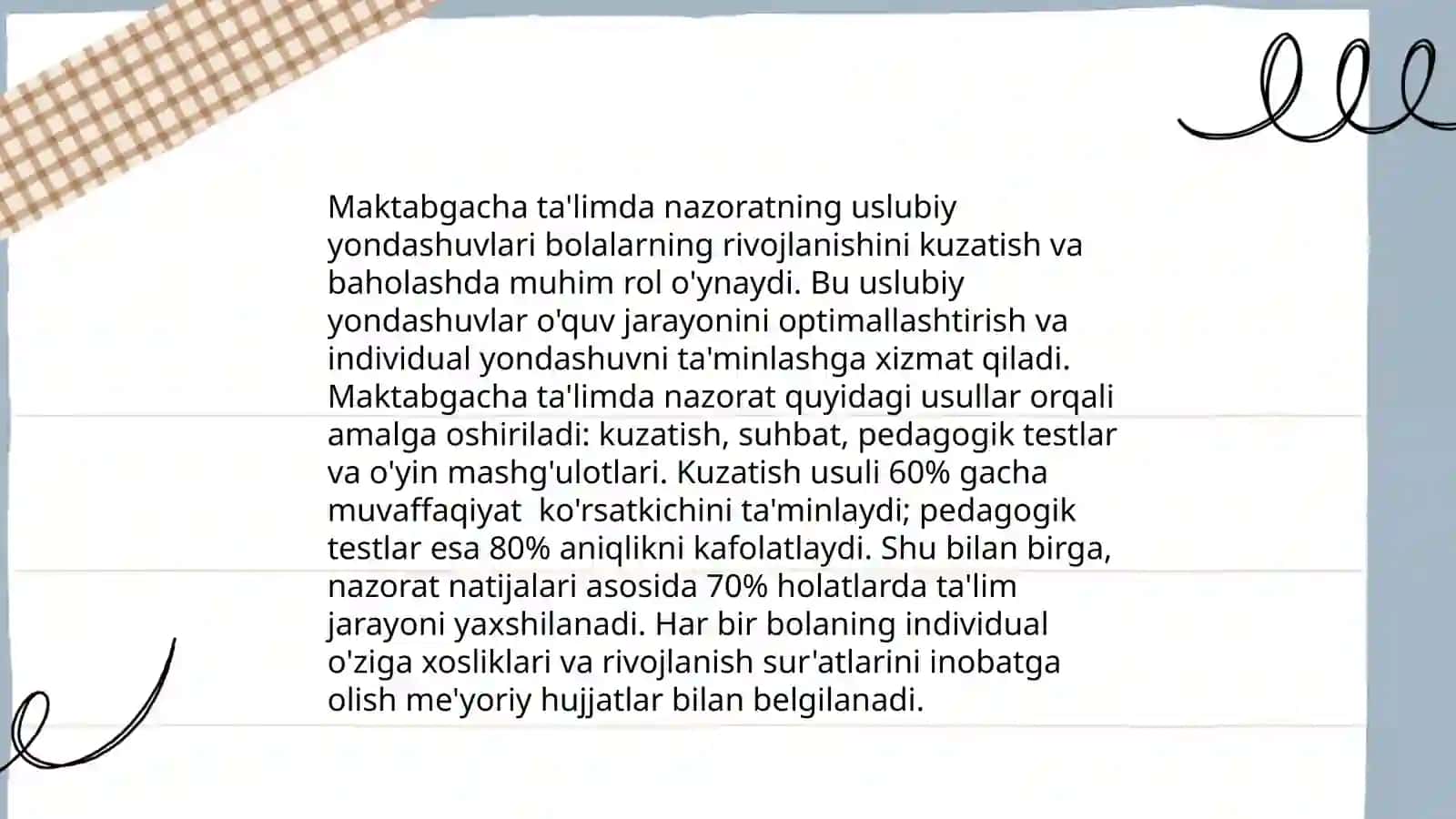 Nazorat qilishning usul va uslublari 4