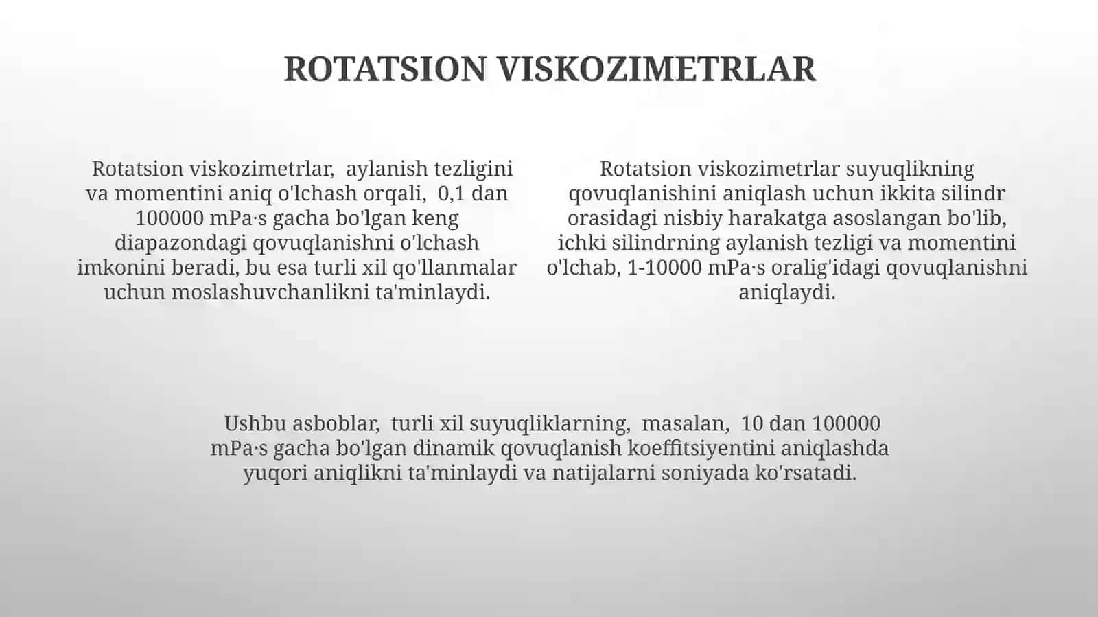 Suyuqliklarning qovushqoqligi va ularni aniqlash usullari 4
