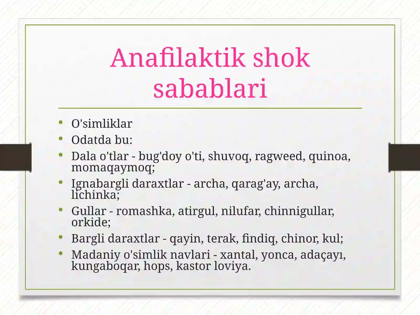 Kattalarda anafilaktik shok 4
