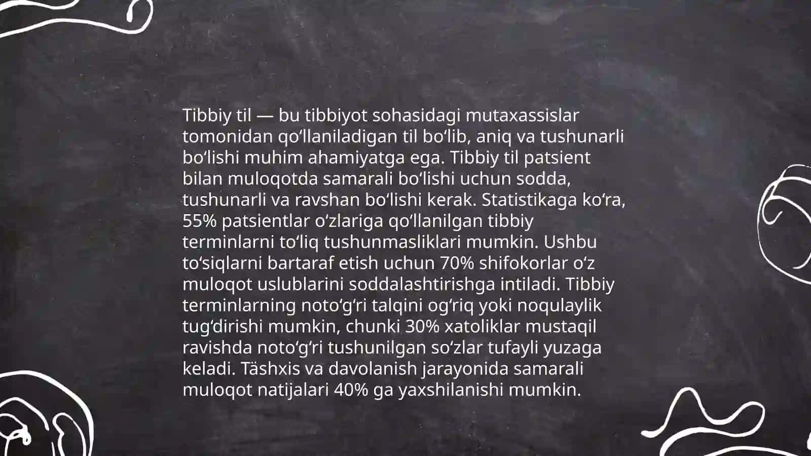 Patsient bilan verbal muloqot koʻnikmalari 4