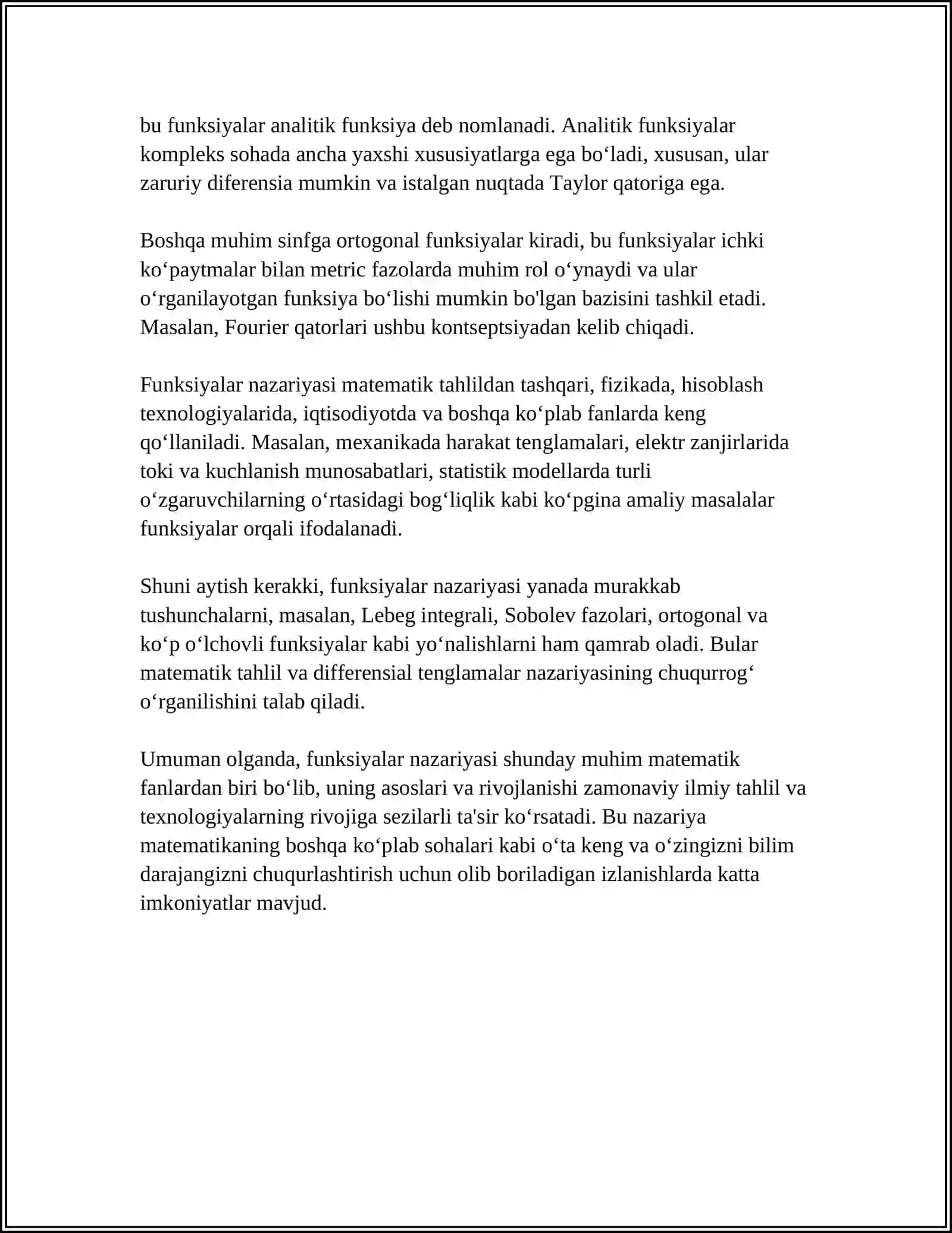 AMALIY MATEMATIKA FANINING NAZARIY ASOSLARI 4