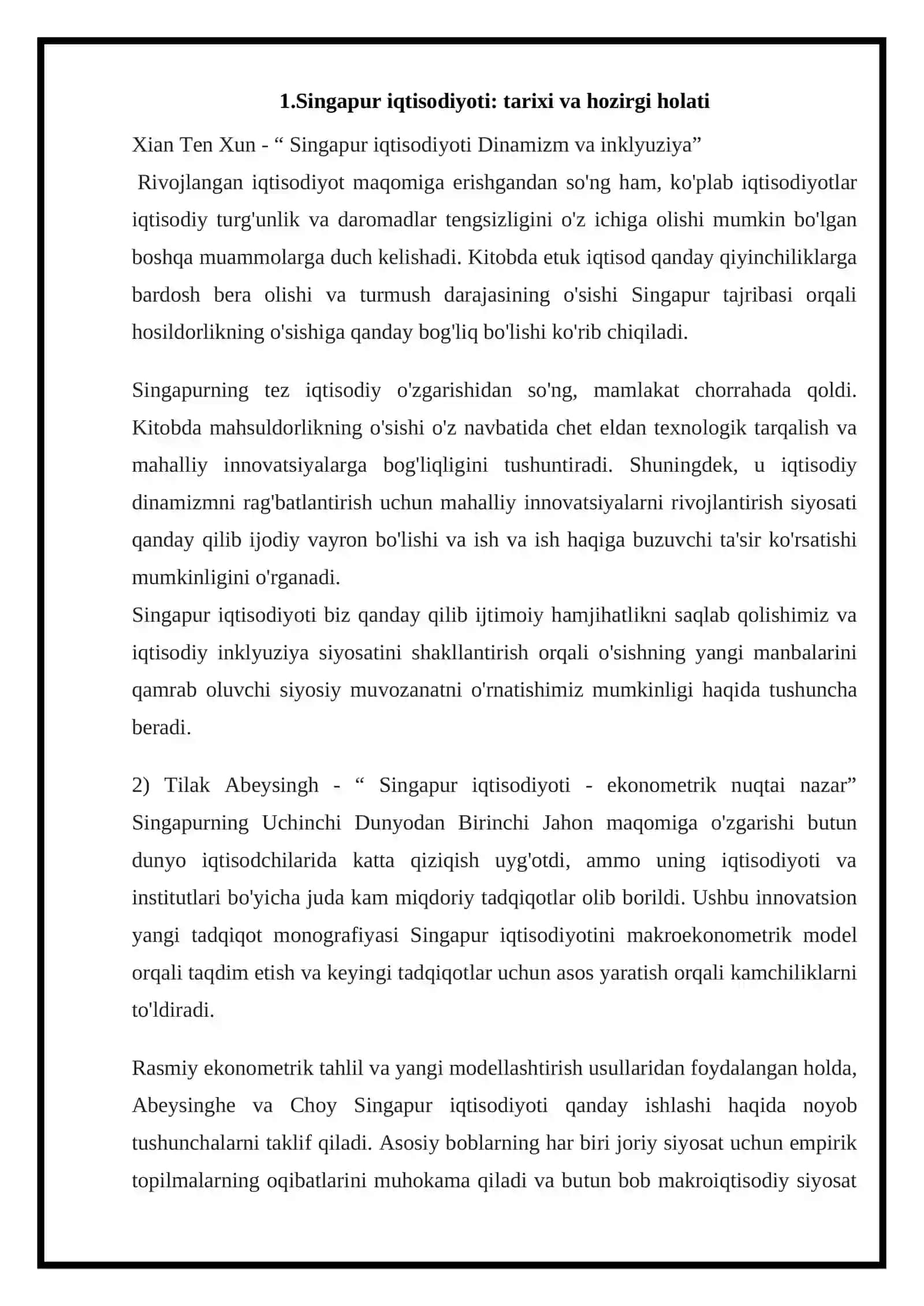 Singapur iqtisodiyoti: tarixi va hozirgi holati 4