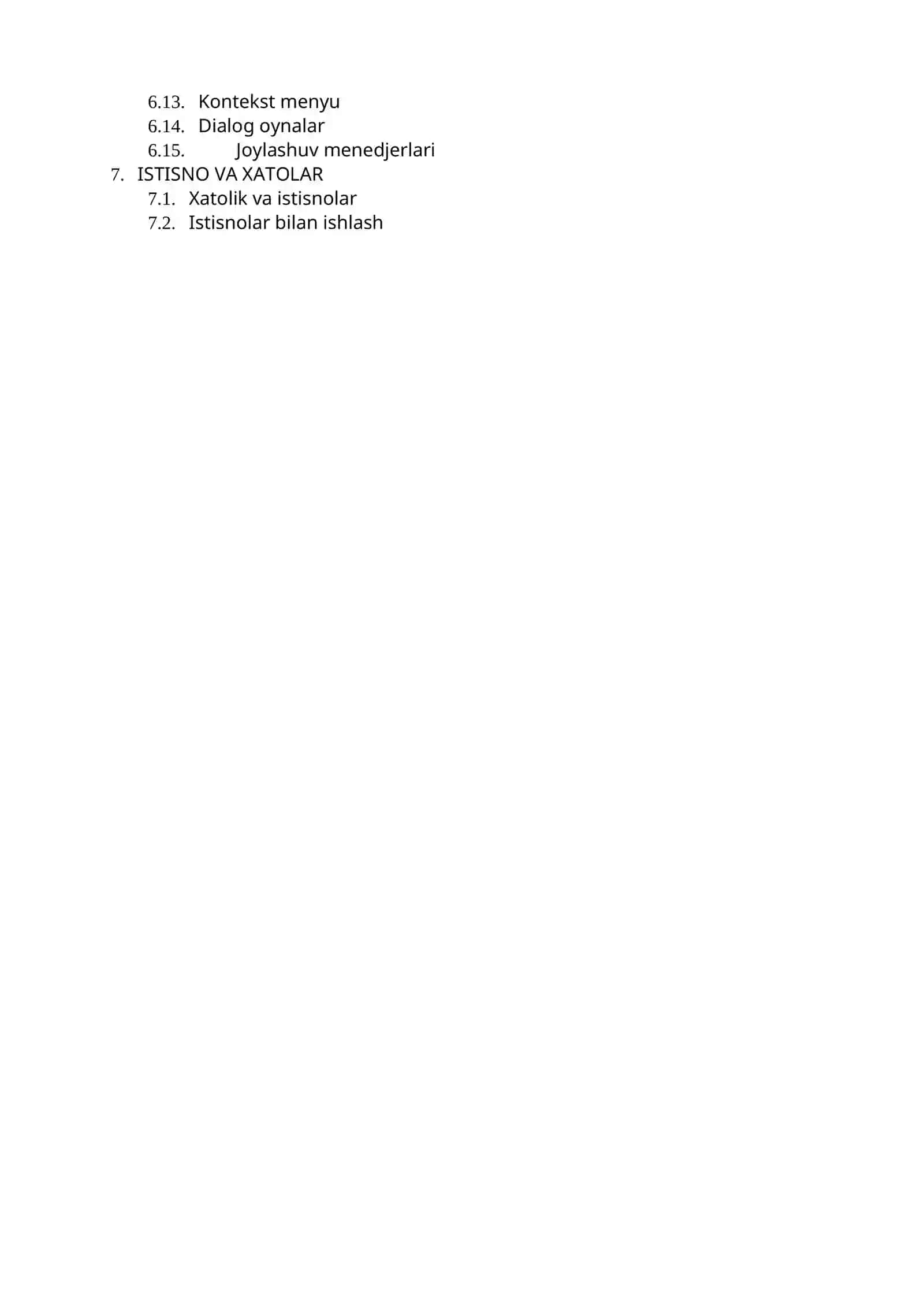 JAVA DASTURLASH MUHITI 4