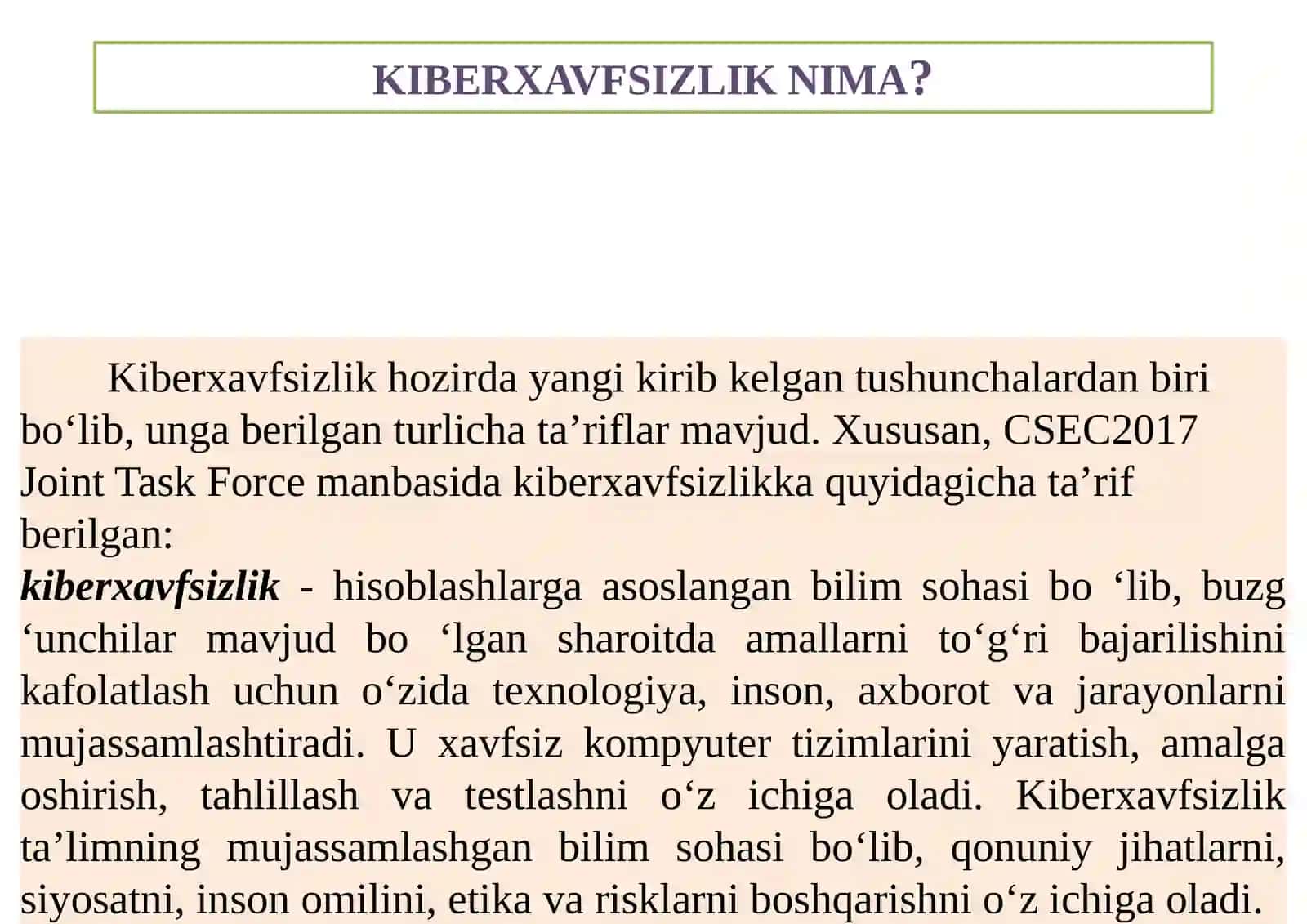 Kiberxavfsizlikning asosiy tushunchalari 4