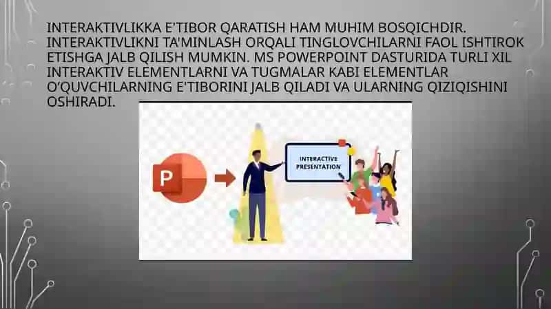 Kirish:o'rgatuvchiinteraktivtaqdimotlarnirejalashtirish 4