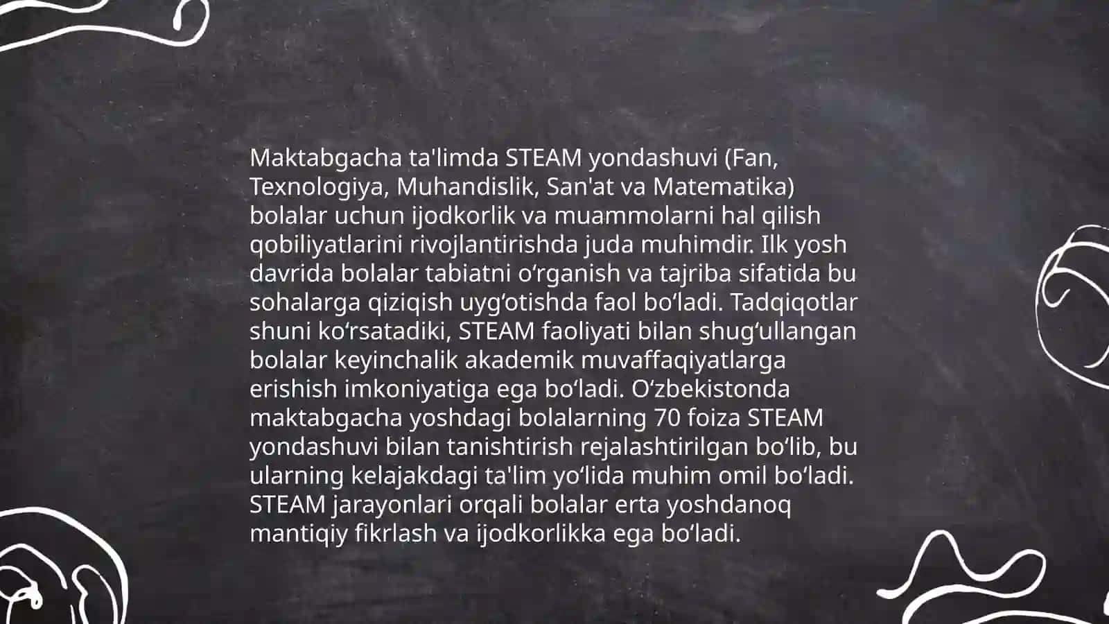 STEAM ta'lim texnologiyasi 4