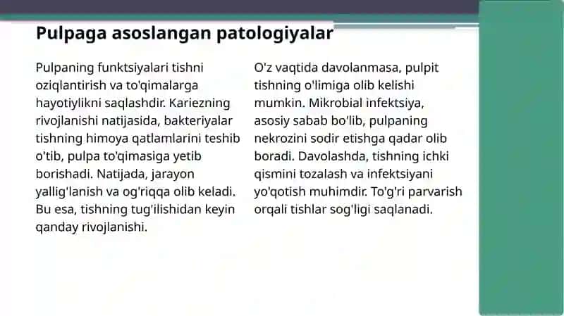 Kariesning patologika anatomiyasi 4