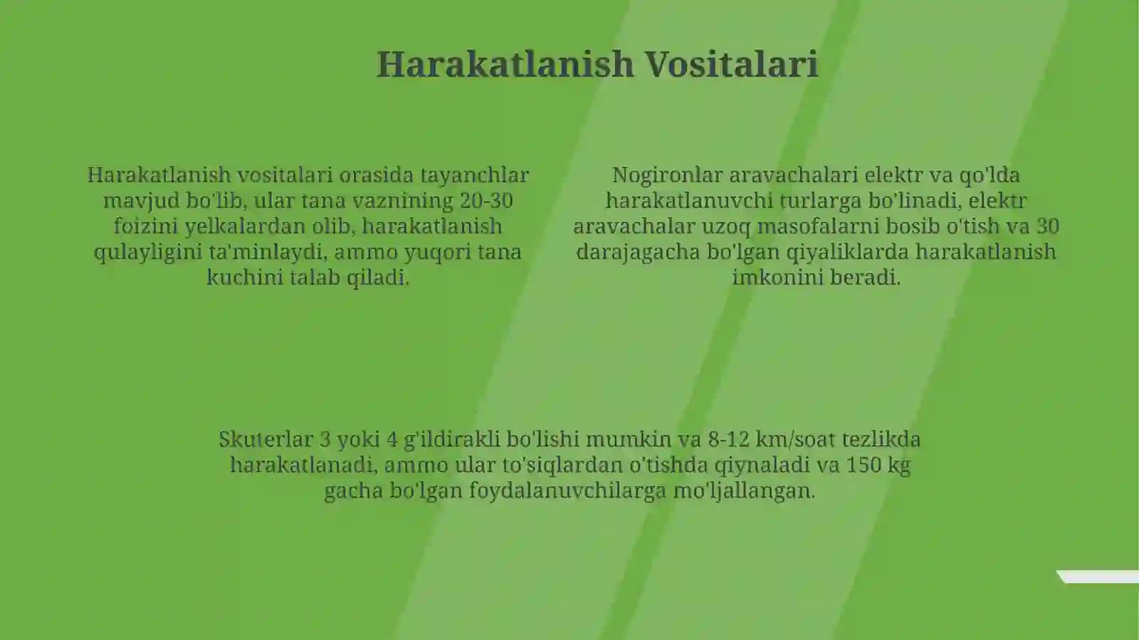 Tayanch-harakat tizimi jismoniy kasalliklar bо‘lgan shaxslar uchun assistiv (yordamchi)vositalar 4