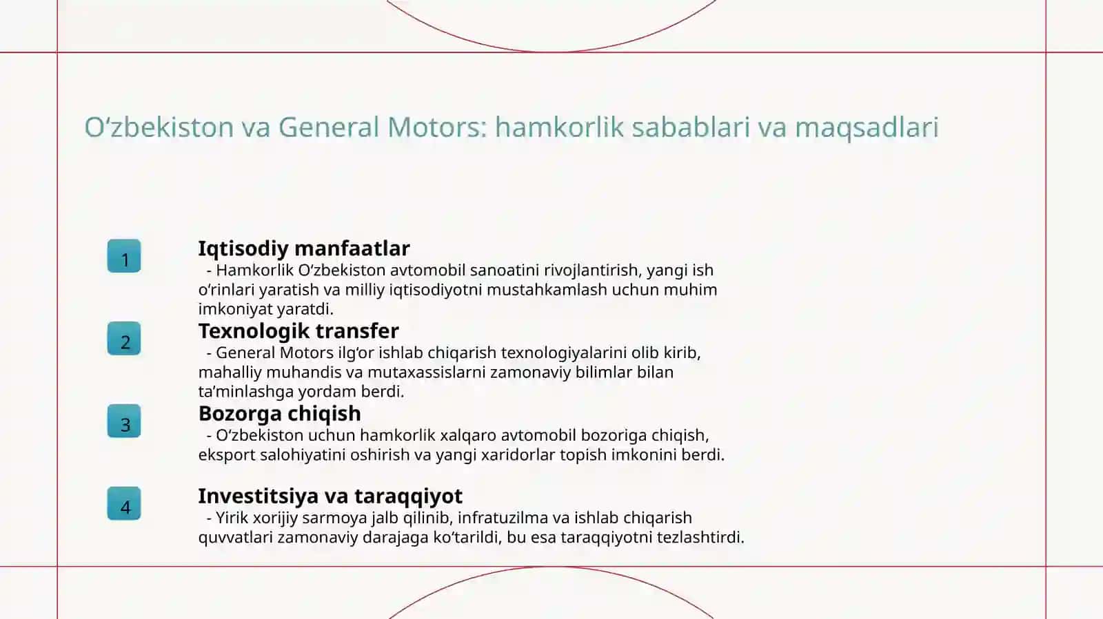 General Motors Uzbekistan: tashkil topishi va rivojlanish tarixi 4