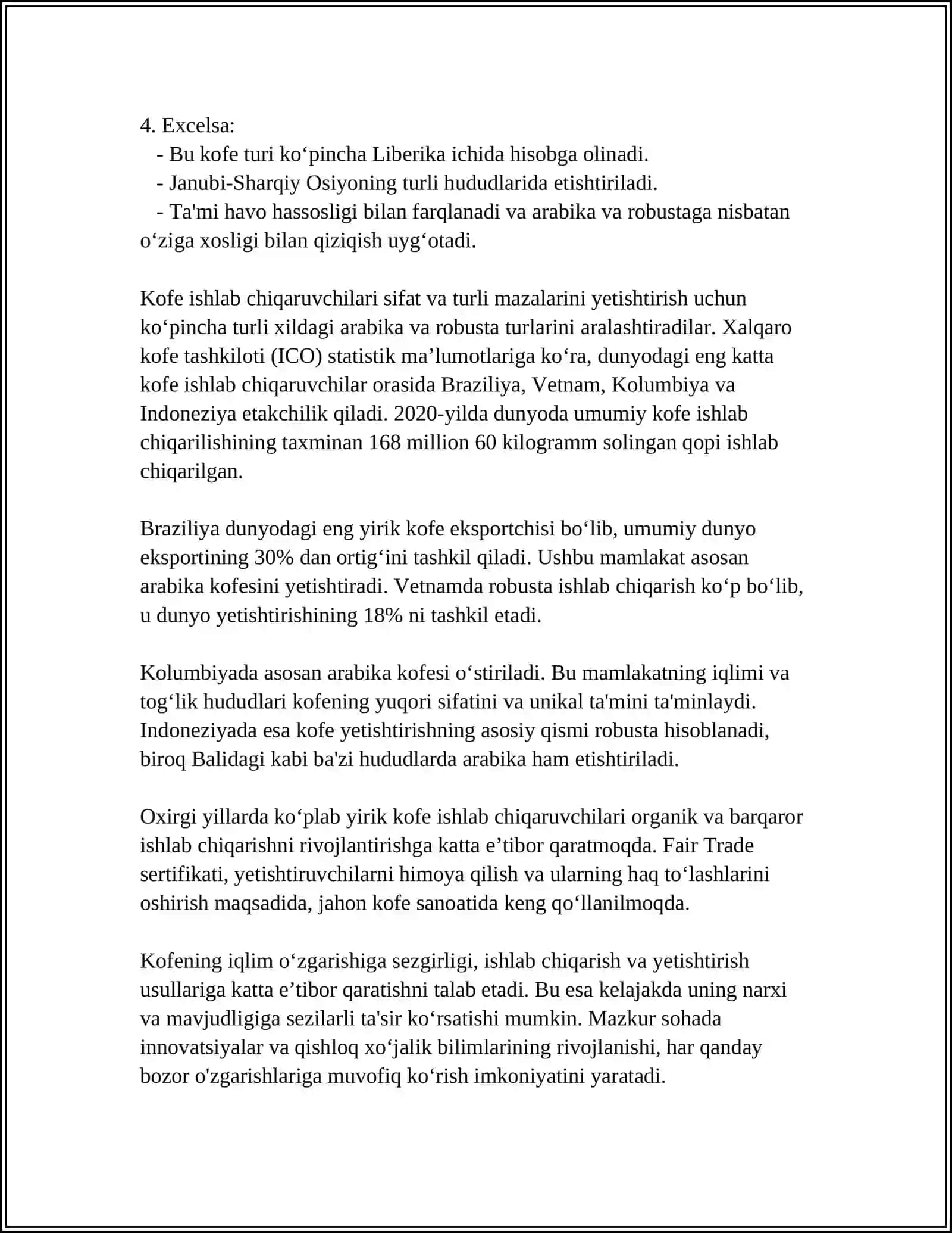 KOFENING HAR XIL TURLARI VA ULARNING XUSUSIYATLARI 4