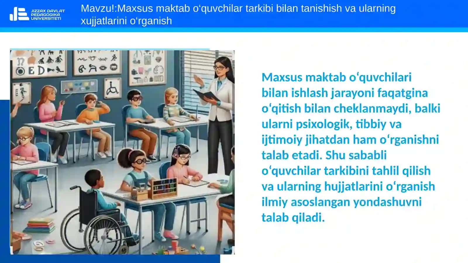 Maxsus maktab o‘quvchilar tarkibi bilan tanishish va ularning xujjatlarini o‘rganish 4