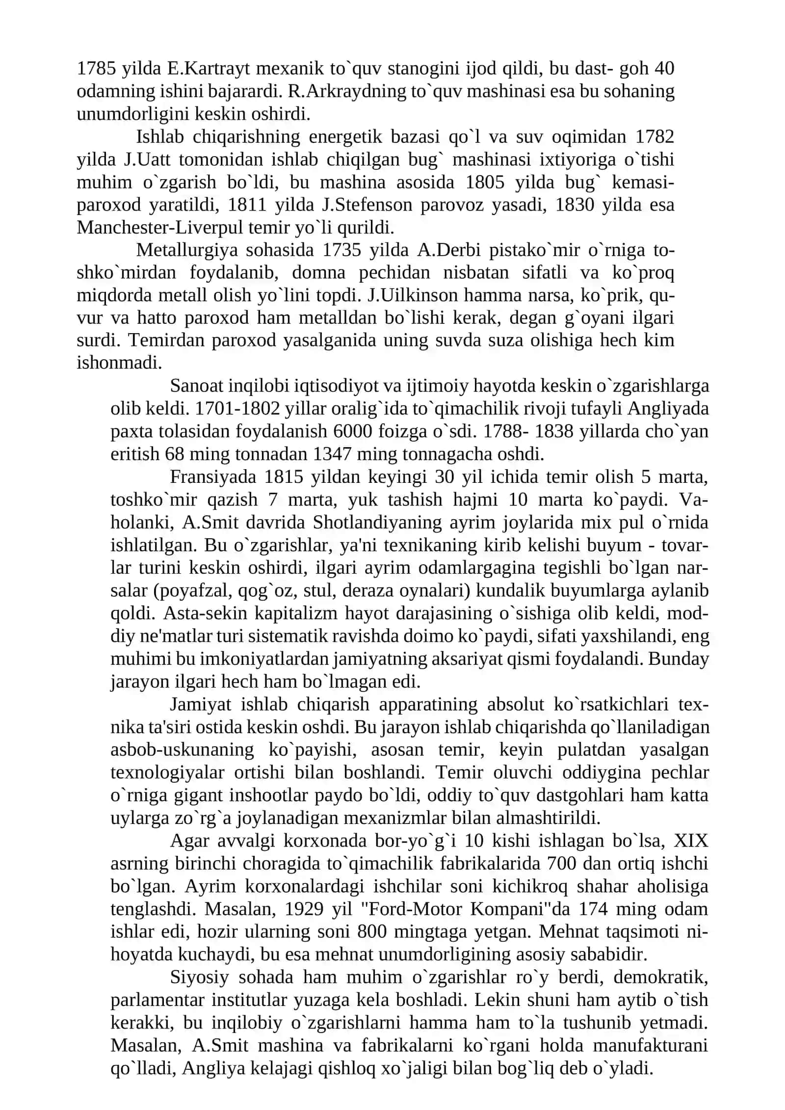 A. SMITNING IQTISODIY TA'LIMOTI 4