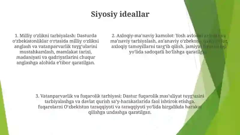 Milliy Ģoya Va Ma'Naviy Tarbiyaning Asosiy Yo'Nalishlari 4