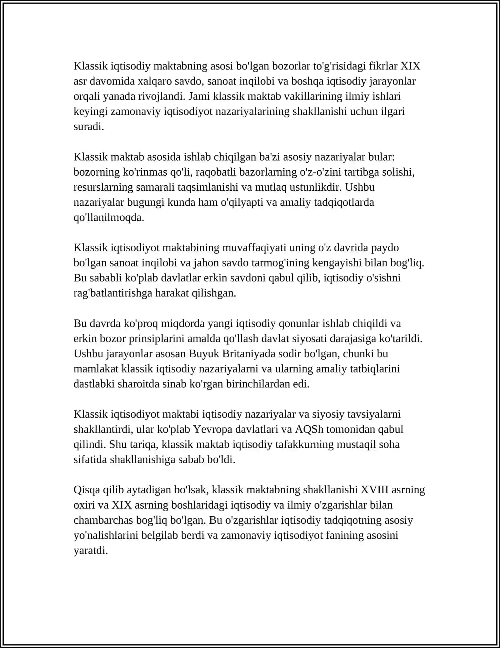 ANGLIYA VA FRANSIYADA KLASSIK MAKTABNI PAYDO BO'LISHI 4