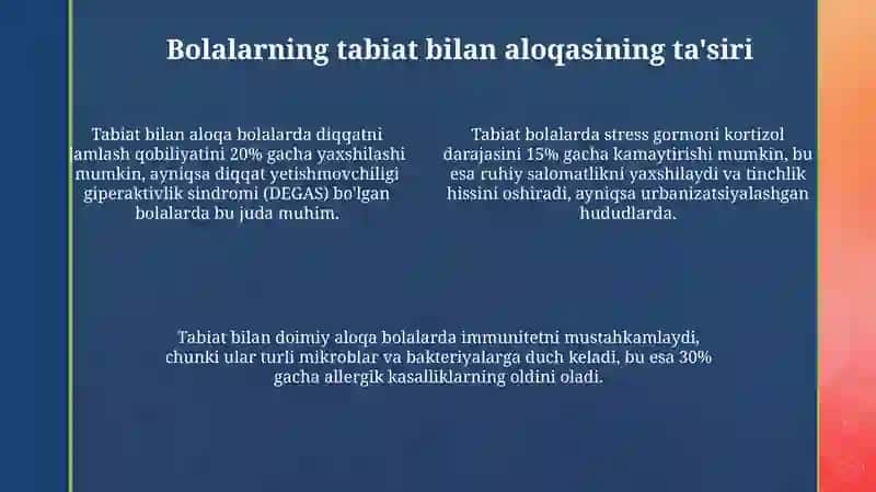 Bolalarni Tabiat Bilan Tanishtirish Gilmi 4